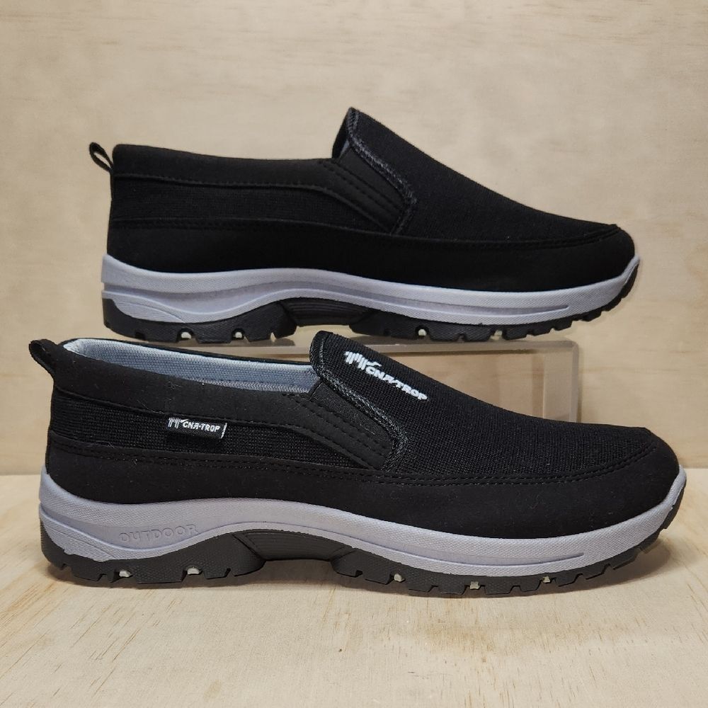 CNA Trop Outdoor Black and Gray Slip-On Loafers Women’s Size 11